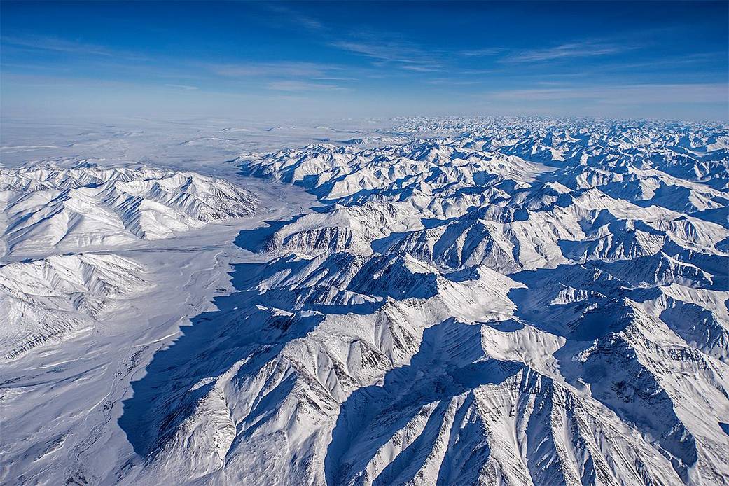 A photo of the mountains in Alaska's Brooks Range